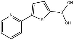 5-(Pyridin-2-yl)thiophene-2-boronic acid结构式