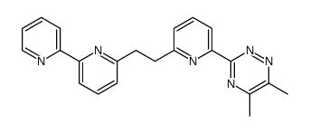 5,6-dimethyl-3-[6-[2-(6-pyridin-2-ylpyridin-2-yl)ethyl]pyridin-2-yl]-1,2,4-triazine结构式