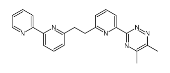 5,6-dimethyl-3-[6-[2-(6-pyridin-2-ylpyridin-2-yl)ethyl]pyridin-2-yl]-1,2,4-triazine Structure