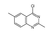 4-氯-2,6-二甲基喹唑啉结构式