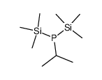 2-isopropyl-1,1,1,3,3,3-hexamethyldisilaphosphane Structure