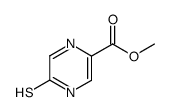 Pyrazinecarboxylic acid, 4,5-dihydro-5-thioxo-, methyl ester (9CI) Structure