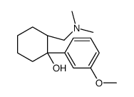 (1R,2S)-2-[(dimethylamino)methyl]-1-(3-methoxyphenyl)cyclohexan-1-ol结构式