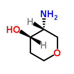 4-Amino-1,5-anhydro-2,4-dideoxy-D-erythro-pentitol Structure