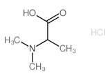 (2S)-2-(dimethylamino)propanoic acid,hydrochloride结构式