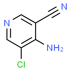 4-Amino-5-chloronicotinonitrile Structure