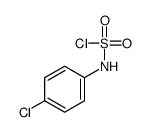 N-(4-chlorophenyl)sulfamoyl chloride结构式