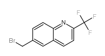 6-(Bromomethyl)-2-(trifluoromethyl)quinoline Structure