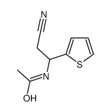 N-[1-Cyano-1-(2-thienyl)ethyl]acetamide结构式