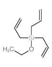 ethoxy-triprop-2-enyl-silane structure