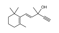 (7E)-9-ethynyl-β-ionol Structure