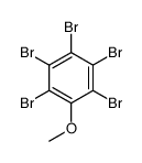 1,2,3,4,5-pentabromo-6-methoxybenzene Structure