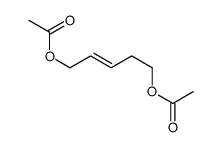 (2E)-2-Pentene-1,5-diyl diacetate Structure