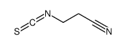 2-Cyanoethyl isothiocyanate Structure