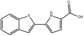 5-(Benzo[b]thiophen-2-yl)-1H-pyrrole-2-carboxylic acid picture