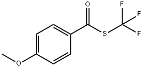 S-(trifluoromethyl) 4-methoxybenzothioate Structure