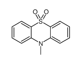 10-Methyl-10H-phenothiazine 5,5-dioxide结构式