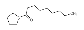 1-pyrrolidin-1-ylnonan-1-one结构式
