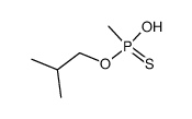 methyl-phosphonothioic acid O-isobutyl ester结构式