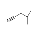 2,3,3-trimethylbutanenitrile Structure