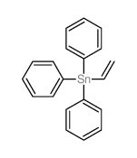 Stannane,ethenyltriphenyl-结构式