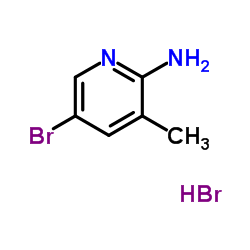 2-Amino-5-bromo-3-methylpyridine HBr Structure