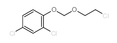 Benzene,2,4-dichloro-1-[(2-chloroethoxy)methoxy]- structure