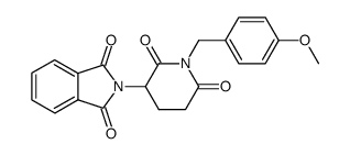 N-(4-methoxybenzyl)thalidomide结构式