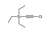 2-chloroethynyl(triethyl)silane Structure