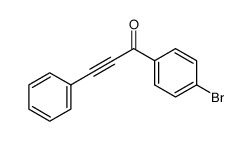 1-(4-bromophenyl)-3-phenylpropynone结构式