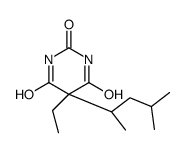 5-ethyl-5-[(2R)-4-methylpentan-2-yl]-1,3-diazinane-2,4,6-trione Structure