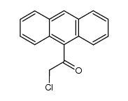 9-(chloroacetyl)anthracene结构式