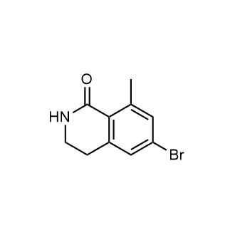 6-Bromo-8-methyl-3,4-dihydroisoquinolin-1(2H)-one Structure