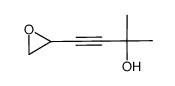 3-Butyn-2-ol, 2-methyl-4-oxiranyl- (9CI) Structure