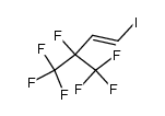 3,4,4,4-tetrafluoro-1t-iodo-3-trifluoromethyl-but-1-ene Structure