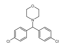 4-[bis(4-chlorophenyl)methyl]morpholine Structure