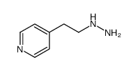 2-pyridin-4-ylethylhydrazine结构式