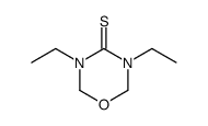 3,5-Diethyltetrahydro-4H-1,3,5-oxadiazine-4-thione Structure