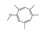 2-Methoxy-3,5,6,8-tetramethylazocine结构式