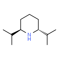 Piperidine, 2,6-bis(1-methylethyl)-, (2R,6R)- (9CI)结构式