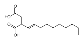 2-dec-1-enylbutanedioic acid Structure