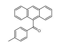 [9]anthryl-p-tolyl ketone Structure