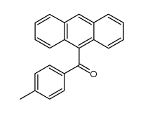 [9]anthryl-p-tolyl ketone结构式