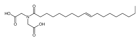 (Z)-N-(carboxymethyl)-N-(1-oxo-9-octadecenyl)glycine Structure