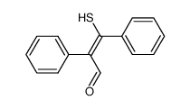 β-Mercapto-α-phenylzimtaldehyd结构式