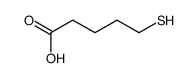 5-Mercaptopentanoic Acid structure