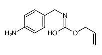 prop-2-enyl N-[(4-aminophenyl)methyl]carbamate结构式