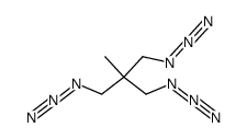 α,α,α-tris(azidomethyl)ethane结构式