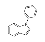 1-phenyl-1-benzophosphole结构式