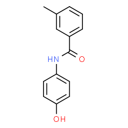 N-(4-Hydroxyphenyl)-3-methylbenzamide结构式